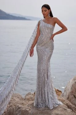 Laurine - Silver -Alamour The Label Shop 108 c987a9aa 4453 446a abfa b03ffa94c9ca