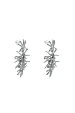 Anais Silver Statement Earrings -Alamour The Label Shop 116 78268fe3 31d7 4aea 9251 60efa3455f32