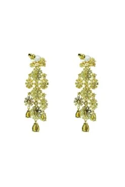 Genevieve Yellow Chandelier Earrings -Alamour The Label Shop 120 280a33f3 1c84 4299 8702 38474acc1841