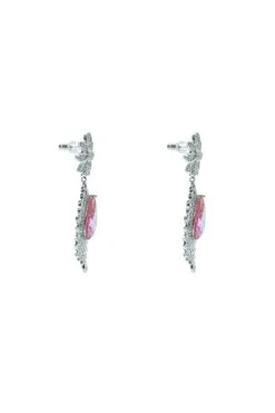 Clementine Embellished Pink Gem Earrings -Alamour The Label Shop 125 7a3068a7 d8f5 4007 a250 1bab99021d27