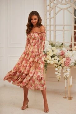 Shailee A-Line Midi Dress -Alamour The Label Shop 162 7e9f1339 3aa6 4cde 8220 e7fef64e7457