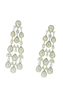 Juliet Gold Chandelier Earrings 7 Juliet Gold Chandelier Earrings -Alamour The Label Shop 264 5bb1e9dd 0679 4bc4 9f37 607dd3e9cef1