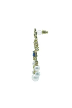 Jolie Embellished Earrings With Pearls -Alamour The Label Shop 267 7e0c1eef 4ba4 40bf 908d db3b56cfc105