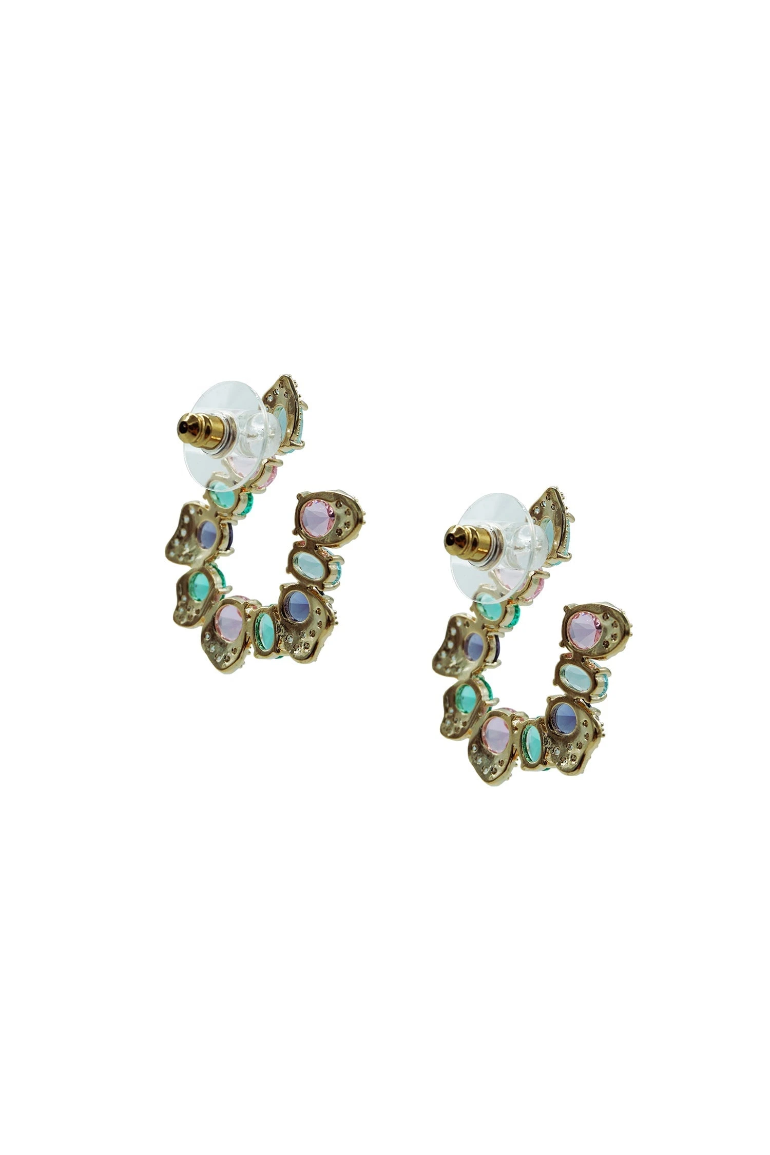Kasia Multicoloured Gem Earrings 4 Kasia Multicoloured Gem Earrings - Image 2