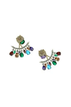 Maeve Multicoloured Lion Statement Earrings -Alamour The Label Shop 38 93fd7288 bbf7 44dc a195 fd3ea44b2645