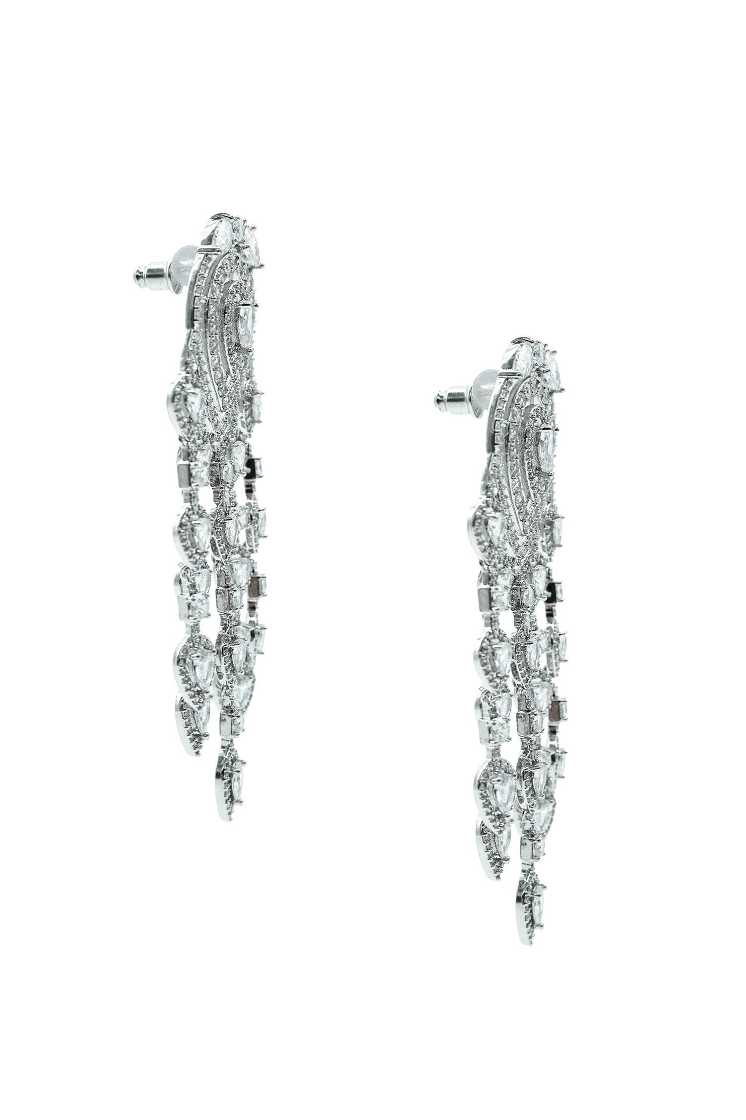 Milana Silver Chandelier Earrings 5 Milana Silver Chandelier Earrings - Image 3