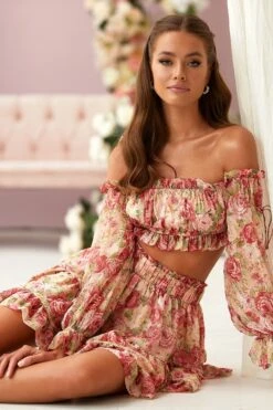 Shailee Flare Skirt Set -Alamour The Label Shop 3 10cf04ef 1940 4c65 a1d9 661cef393209