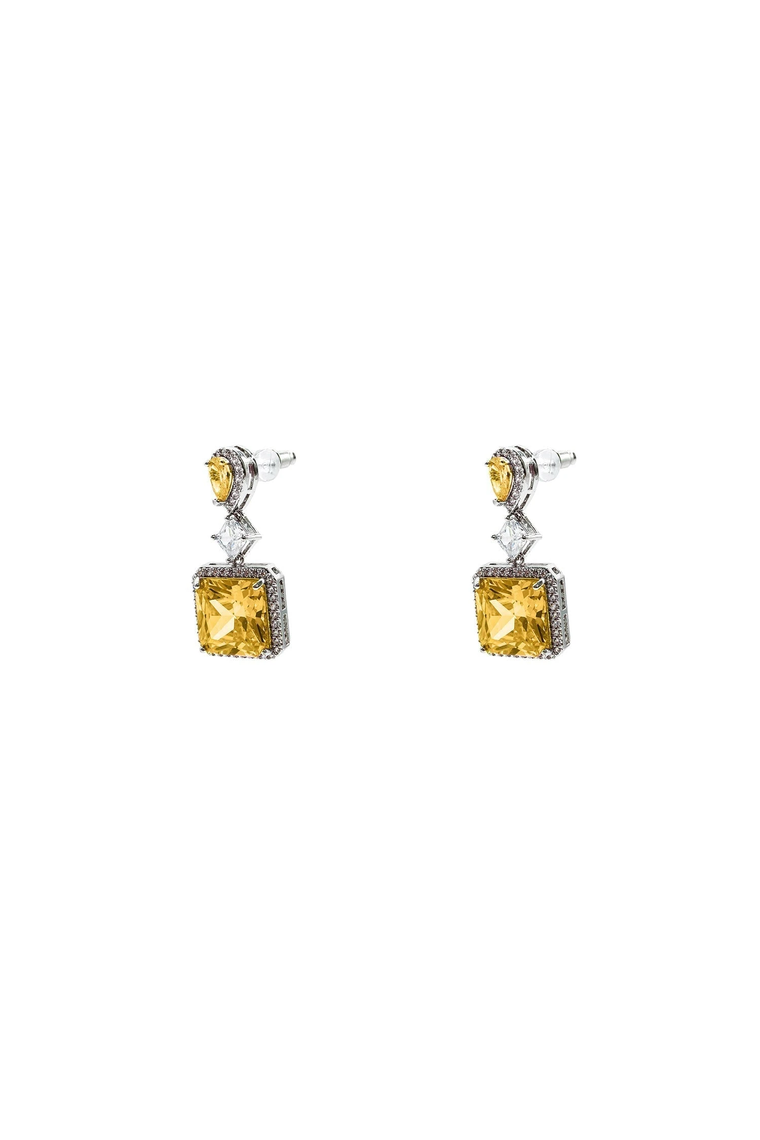 Remi Amber Embellished Earrings 4 Remi Amber Embellished Earrings - Image 2