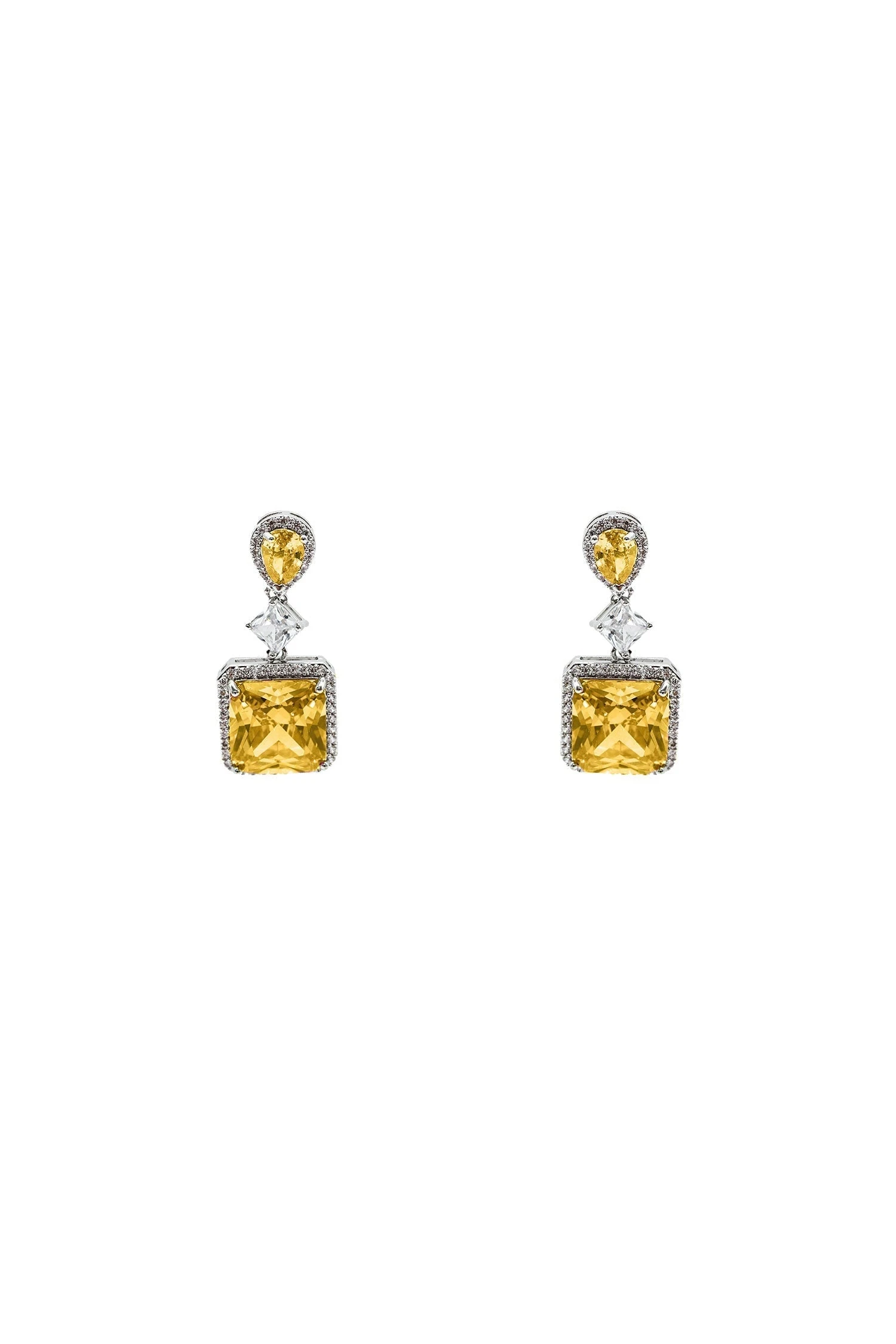 Remi Amber Embellished Earrings 3 Remi Amber Embellished Earrings