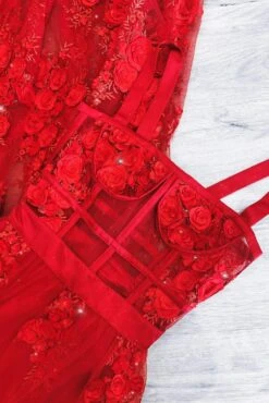 Mariella - Red 11 Mariella - Red -Alamour The Label Shop FLATLAY6